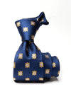 Florentine Minimal Navy Silk Tie