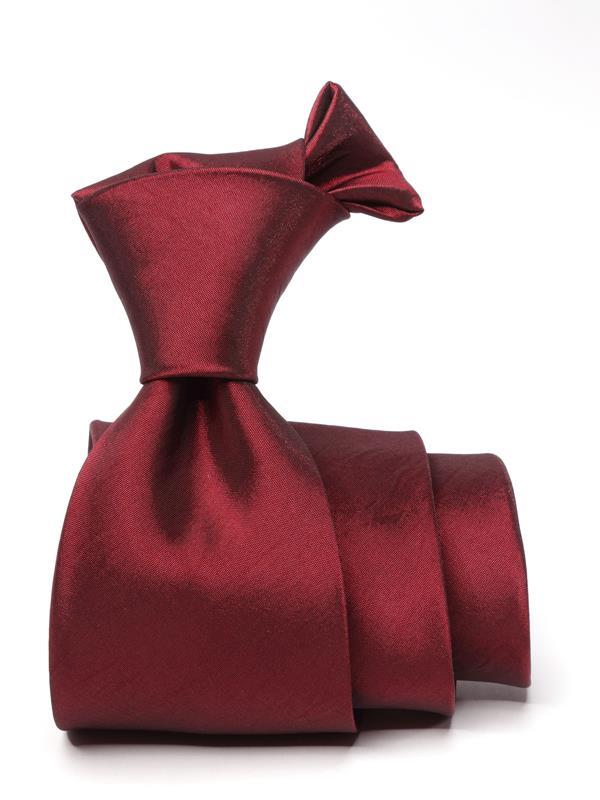 Kingston Plain Dark Maroon Microfibre Tie
