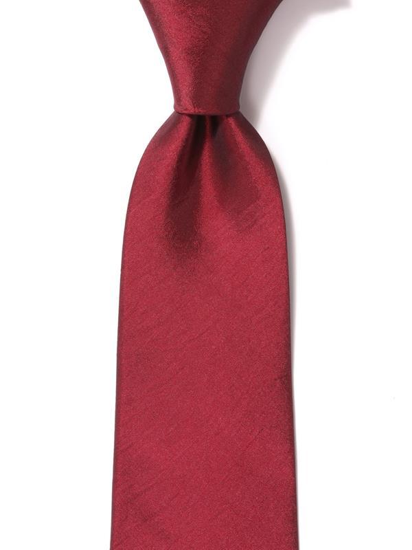 Kingston Plain Dark Maroon Microfibre Tie