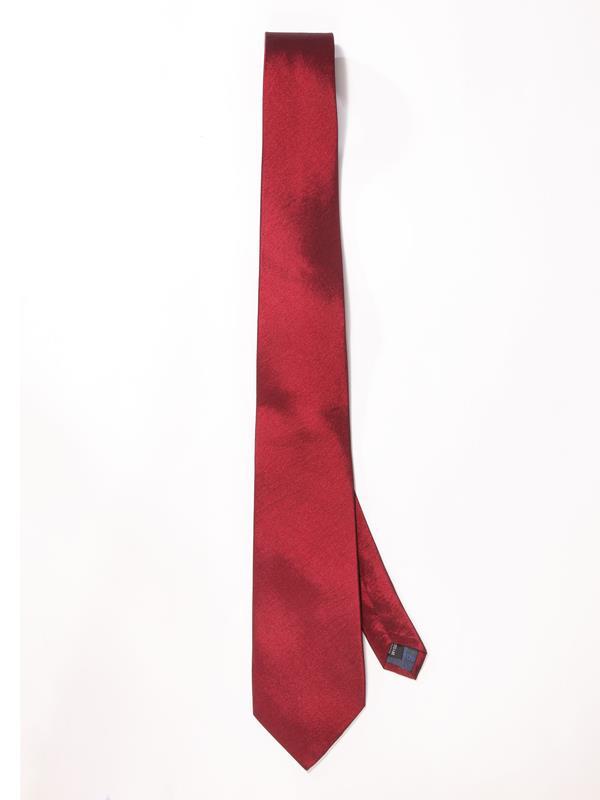 Kingston Plain Dark Maroon Microfibre Tie