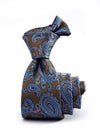 Torino All Over Dark Beige Silk Tie