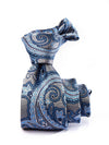 Torino All Over Medium Grey Silk Tie