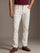 z3 4 Way Stretch Cream Tailored Fit Pants
