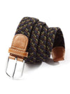 z3 Multi Green/ Navy Braided Non-leather Belt