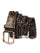 Z3 Brown Braided Leather Belt