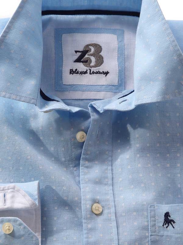 Seychelles Sky Printed Blended Shirt