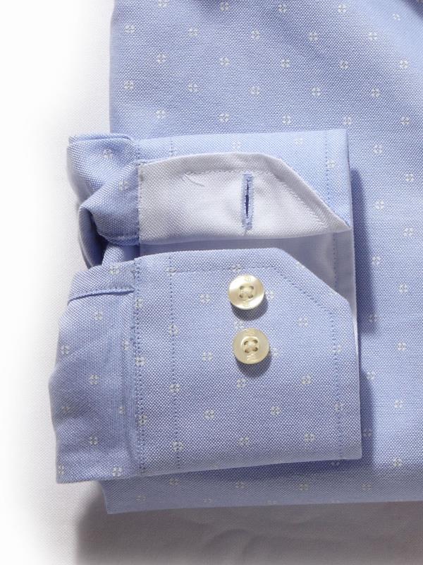 Oahu Sky Printed    Cotton Shirt