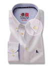 Captain White Solid Full sleeve single cuff   Cotton Shirt