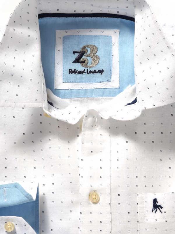 Seychelles White Printed Blended Shirt