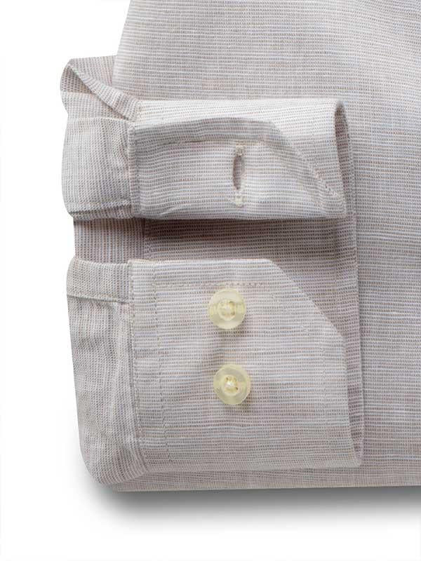 Sardinia Beige Solid    Blended Shirt