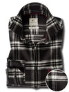 Walrus Twill Black Check Full Sleeve Tailored Fit Casual Cotton Shirt