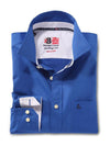 Captain Cobalt Solid    Cotton Shirt