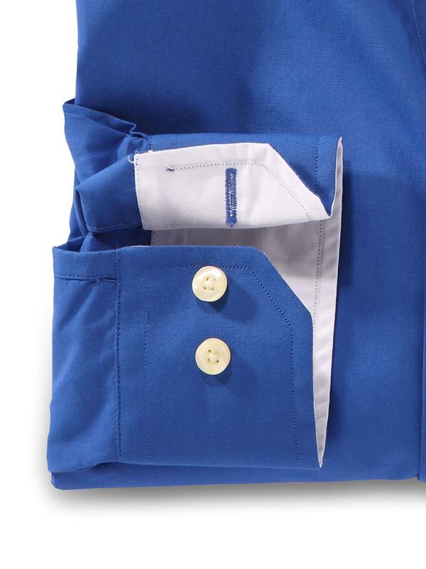 Captain Cobalt Solid    Cotton Shirt