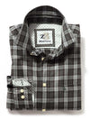 Sundance Green Check Full sleeve single cuff   Cotton Shirt
