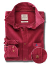 Rodeo Maroon Corduroy Full sleeve single cuff   Cotton Shirt