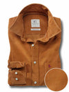 Innsbruck Mustard Corduroy Full sleeve single cuff   Cotton Shirt