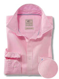 Tottenham Pink Solid Full sleeve single cuff   Cotton Shirt