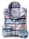 Lanikai Red Check Full sleeve single cuff   Cotton Shirt
