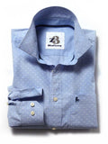 Dove Sky Printed Cotton Shirt