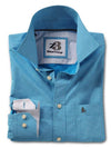 Bali Turquoise Printed Cotton Shirt