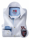 Regatta Oxford White Solid Tailored Fit Casual Cotton Shirt