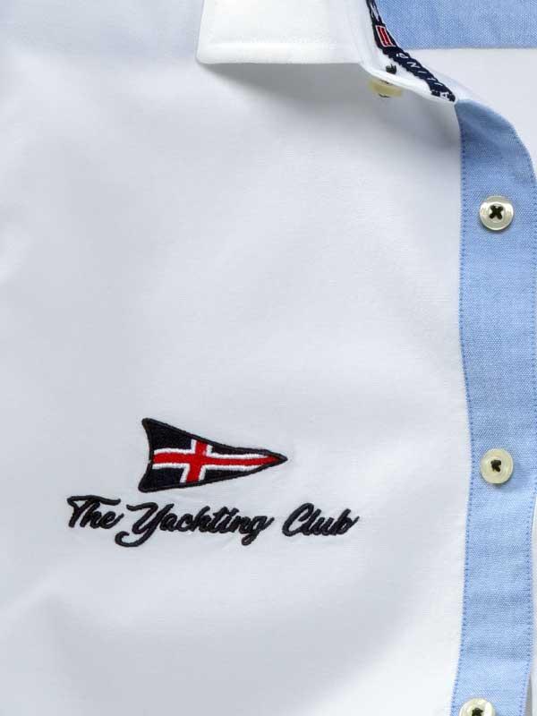 Regatta Oxford White Solid Tailored Fit Casual Cotton Shirt