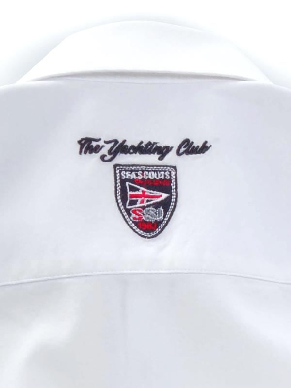 Regatta Oxford White Solid Tailored Fit Casual Cotton Shirt
