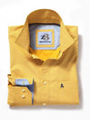 Bahamas Yellow Printed Cotton Shirt