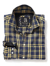 Willis Yellow Check Cotton Shirt