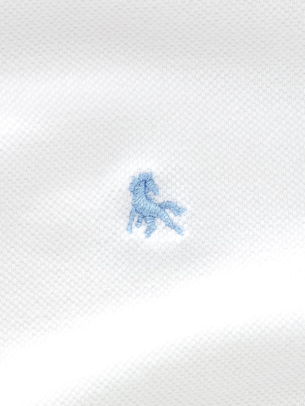 Z3 Polo Garment Dyed White Solid Tailored Fit Casual Cotton T-Shirt