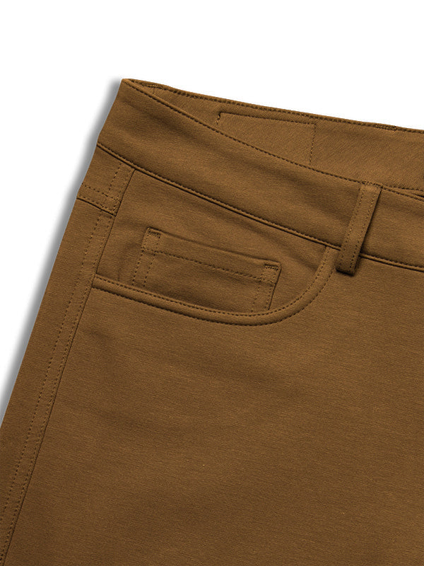 z3 4 Way Stretch Brown Tailored Fit Pants