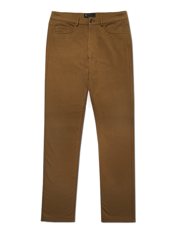 z3 4 Way Stretch Brown Tailored Fit Pants