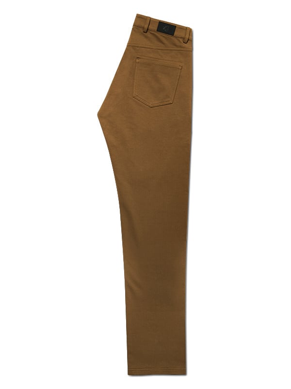 z3 4 Way Stretch Brown Tailored Fit Pants