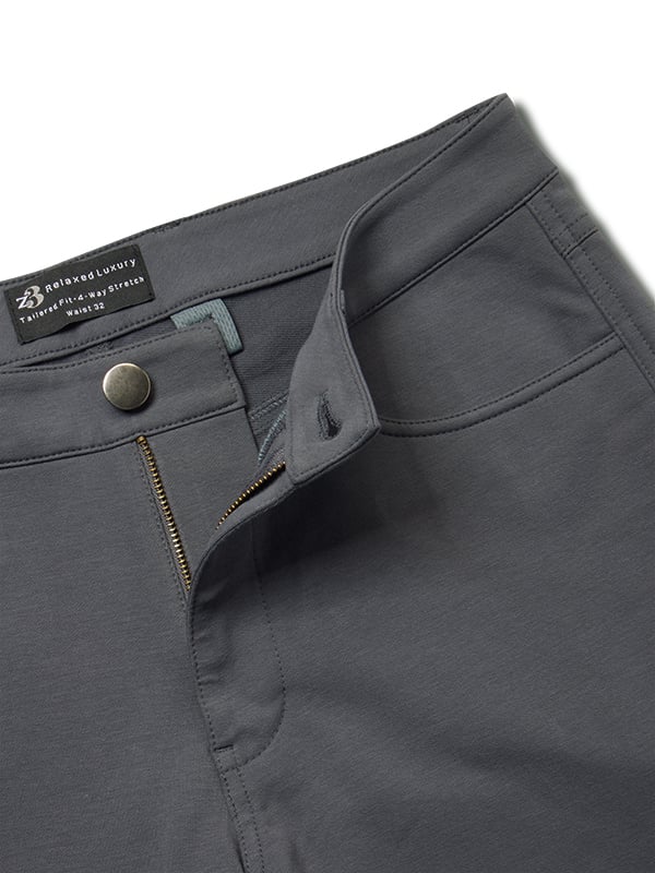 z3 4 Way Stretch Dark Grey Tailored Fit Pants