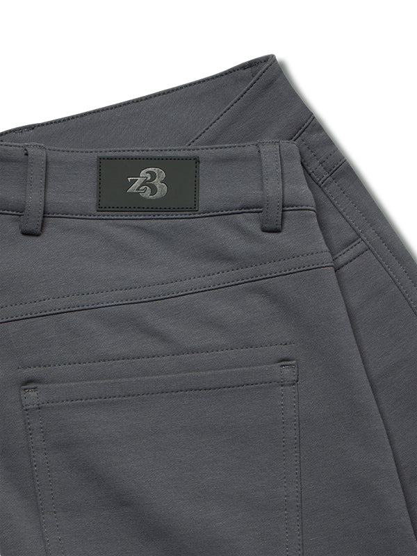z3 4 Way Stretch Dark Grey Tailored Fit Pants