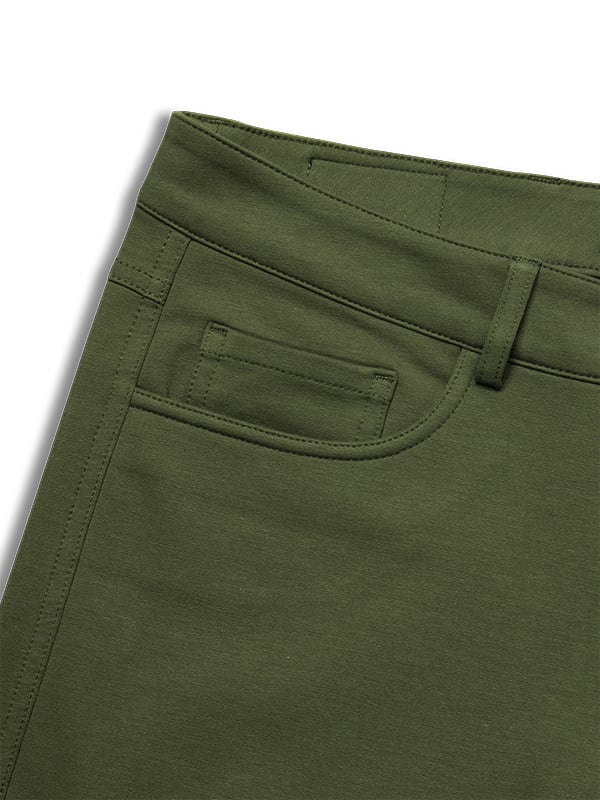 z3 4 Way Stretch Dark Olive Tailored Fit Pants