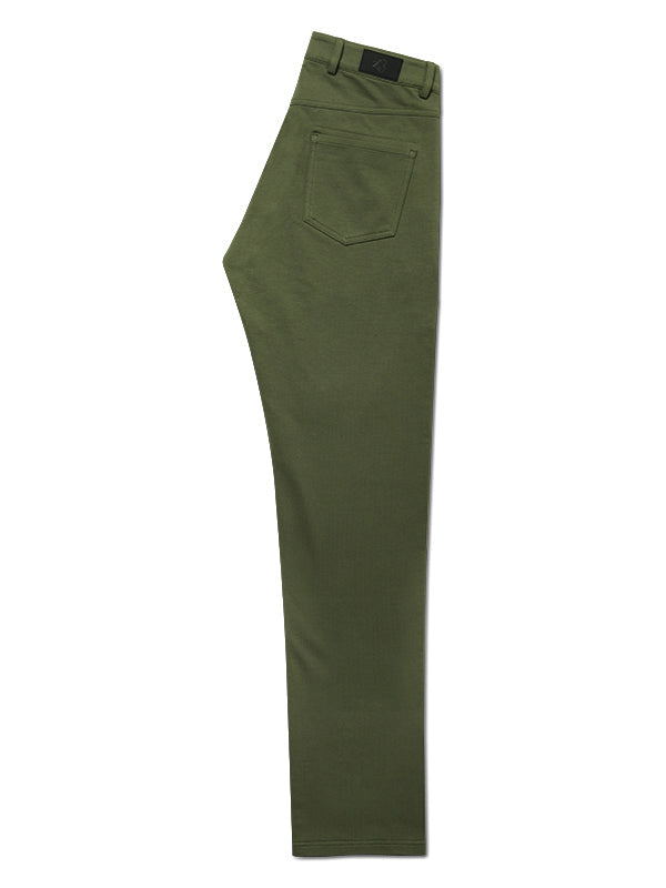 z3 4 Way Stretch Dark Olive Tailored Fit Pants