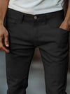 z3 4 Way Stretch Black Tailored Fit Pants