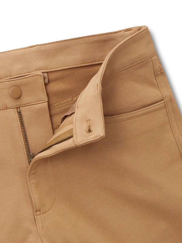 z3 4 Way Stretch Khaki Tailored Fit Pants