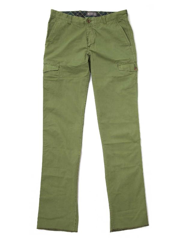 Z3 Cargo Sage Tailored Fit Cotton Trousers