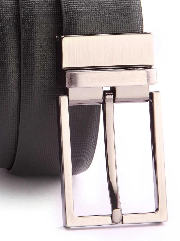 Black/ Brown Reversible Leather Belt