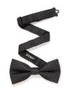 Dots Black Ready Tied Bow Tie
