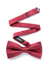 ZOD! Dotted Maroon Microfibre Bow Tie