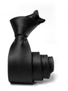 ZOD! Plain Black Microfibre Tie