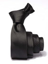 ZOD! Stripe Black Microfibre Tie