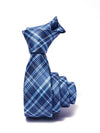 ZOD! Check Blue Microfibre Tie