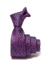 ZOD! Structure Purple Microfibre Tie