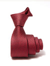 ZOD! Structure Red Microfibre Tie