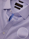 Antonello Sky Solid Full Sleeve Single Cuff Classic Fit Classic Formal Two Ply Mercerized Cotton Shirt