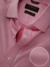 Antonello Rose Solid Full Sleeve Single Cuff Classic Fit Classic Formal Two Ply Mercerized Cotton Shirt